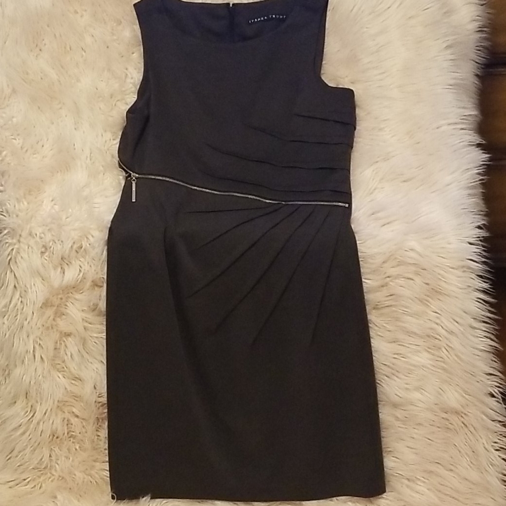 Ivanka Trump Side Ruched Dress